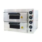 Печь для пиццы двухкамерная IEP-2ST камень (AR) 