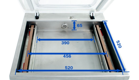 Вакуумный упаковщик DZQ-500/2H Foodatlas Eco